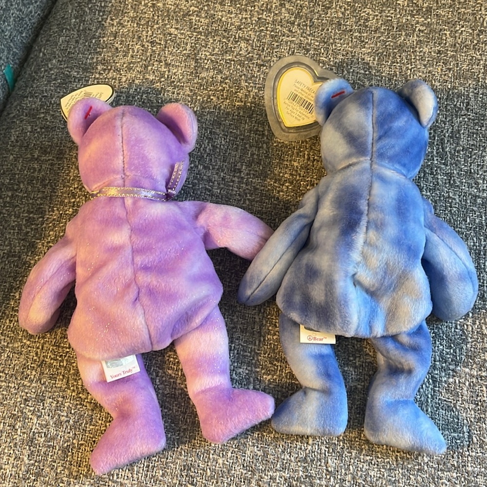 Set of 4 NWT TY Beanie Baby Bears - Picture 7 of 7